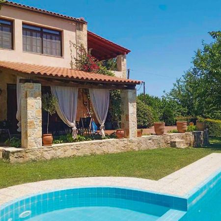 Villa Skine With Private Pool And Garden Chania  Exteriör bild