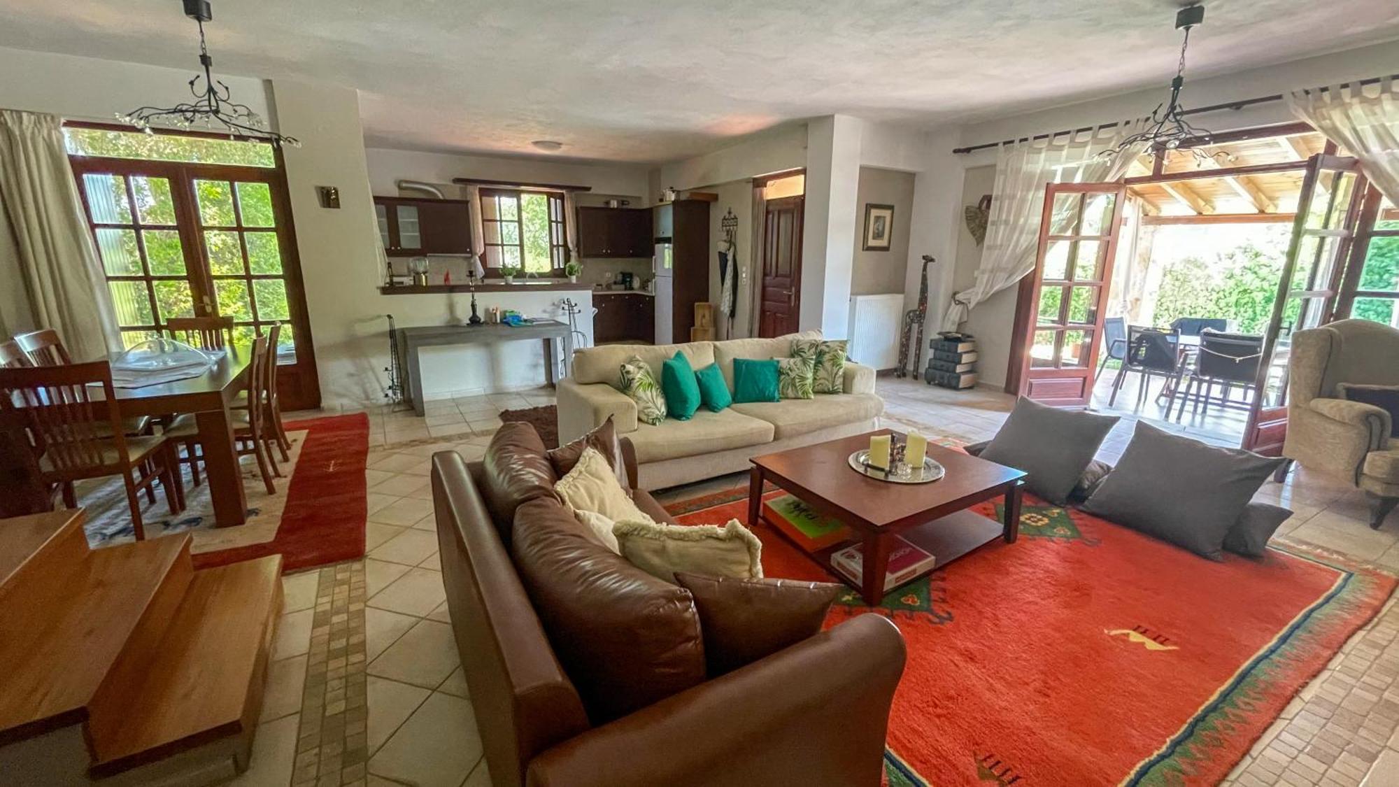 Villa Skine With Private Pool And Garden Chania  Exteriör bild